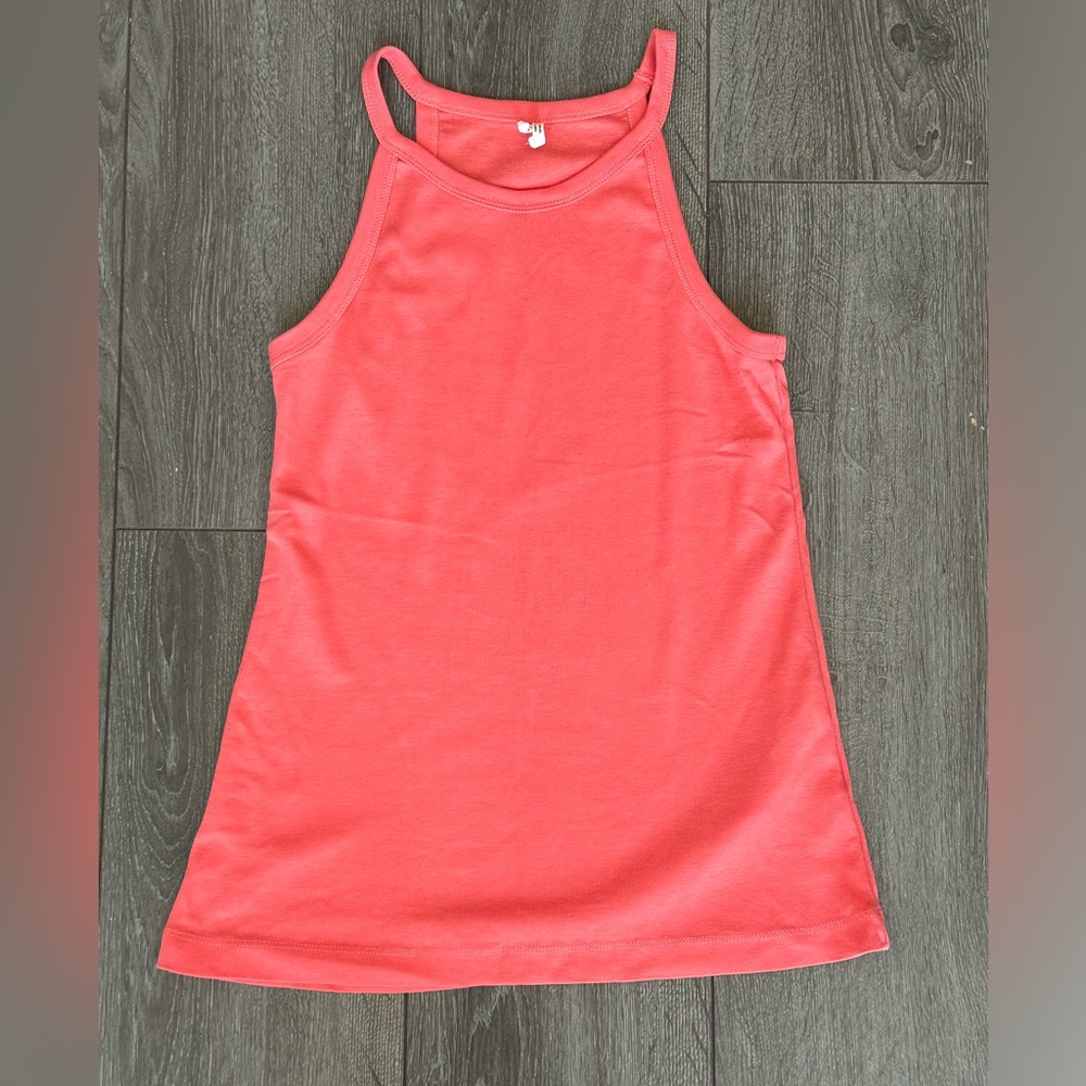 Anthropologie Coral Tank Top